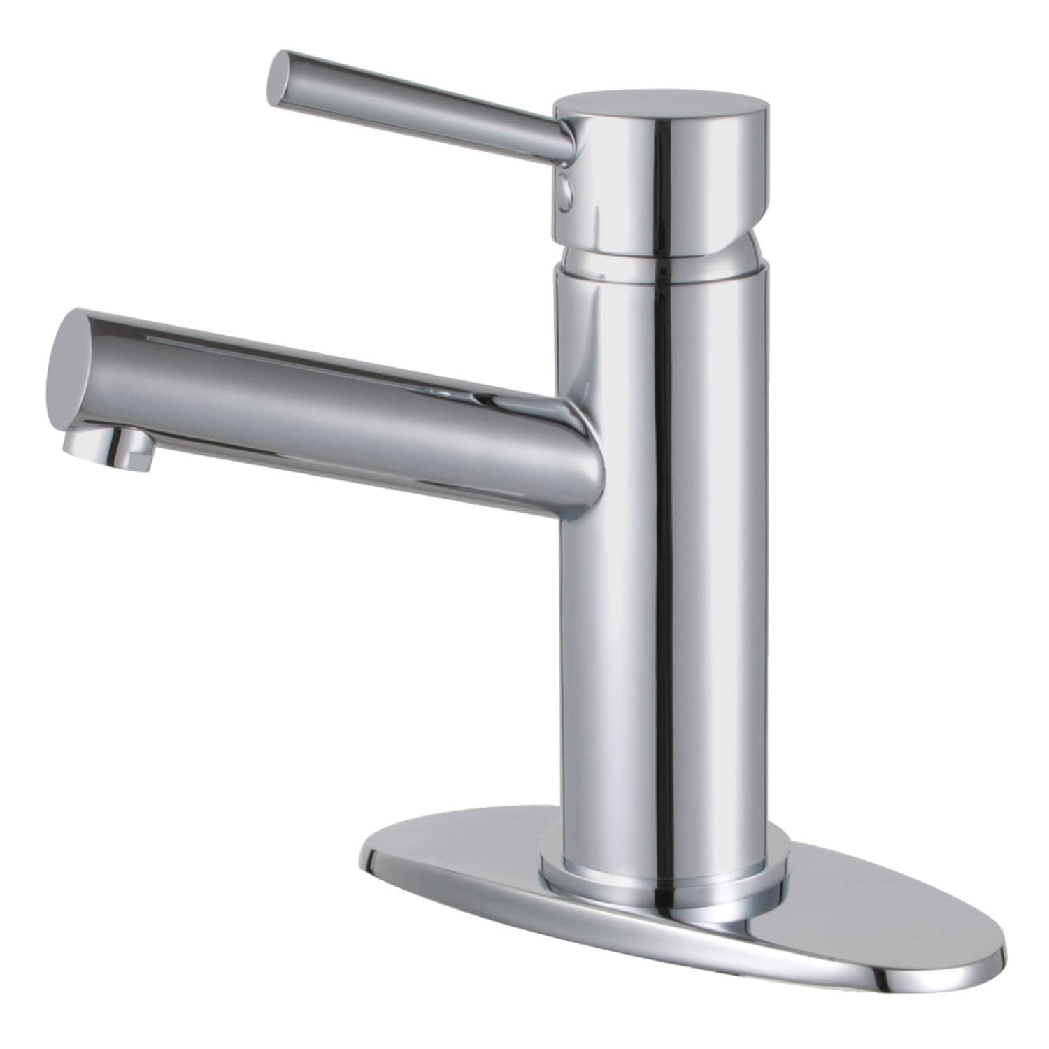 Kingston Brass Concord Single-Handle Bathroom Faucet with Push Pop-Up