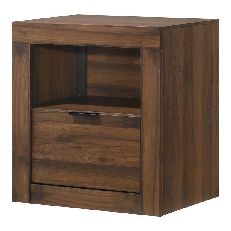 Furniture of America Merro Modern 5-Piece Solid Wood Bedroom Set