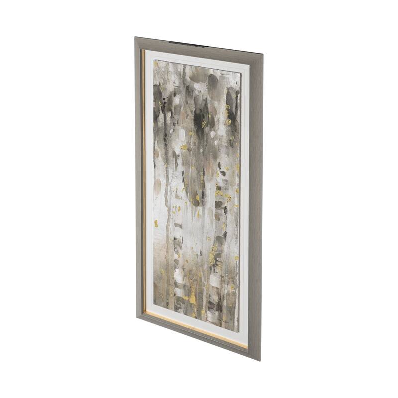 The Forest V Neutral Framed Art Print