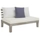 preview thumbnail 7 of 9, SAFAVIEH Outdoor Granton 5-piece Solid Wood Sectional Conversation Set