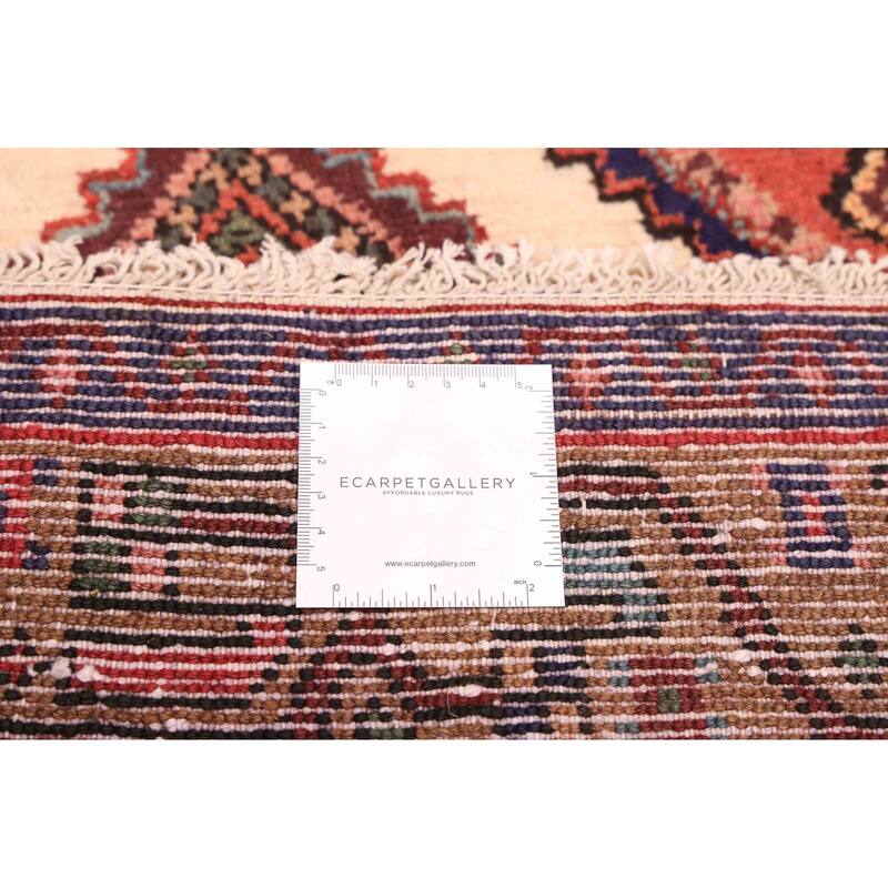 ECARPETGALLERY Hand-knotted Konya Anatolian Cream Wool Rug - 2'6 x 9'7