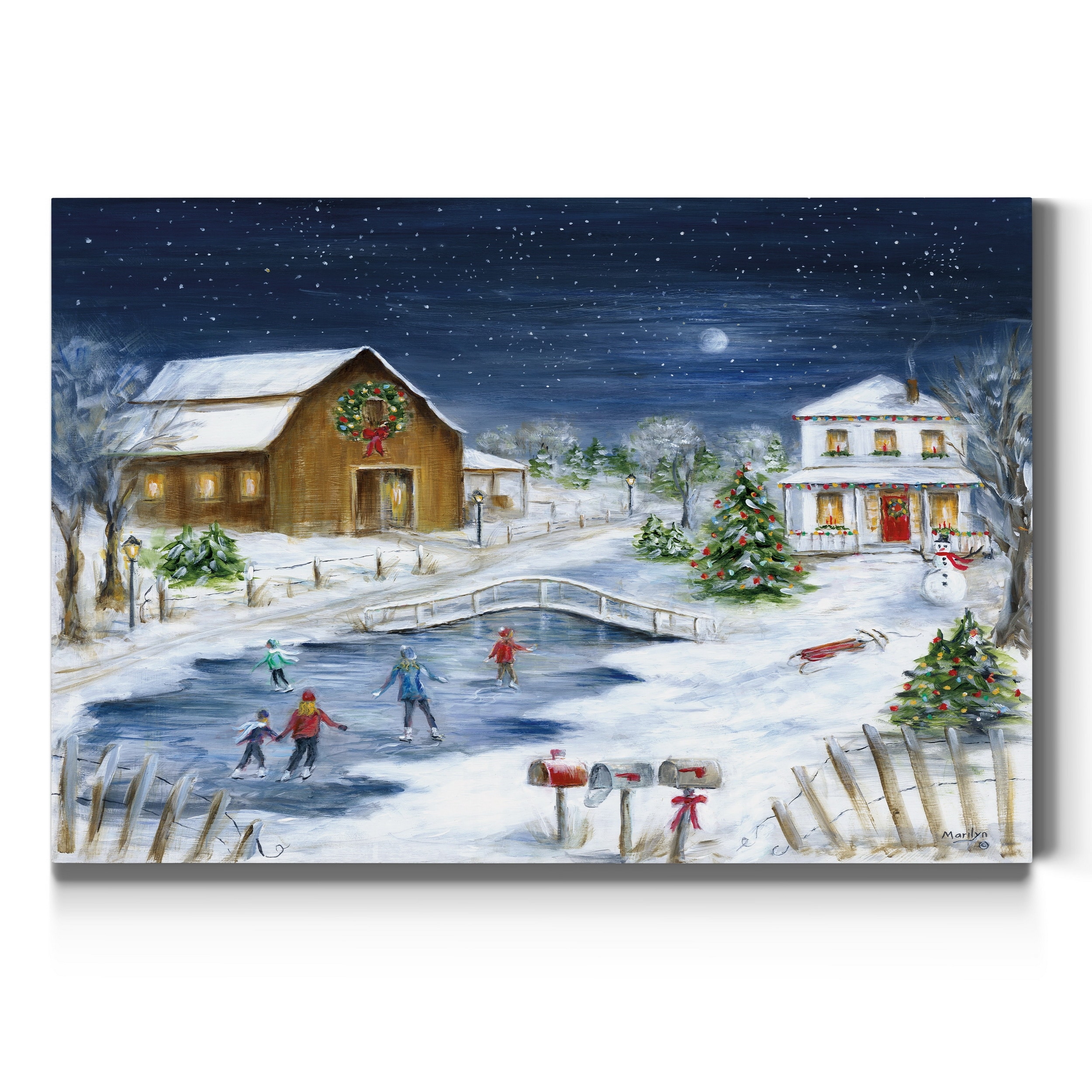 Winter Wonderland-Premium Gallery Wrapped Canvas - Ready to Hang