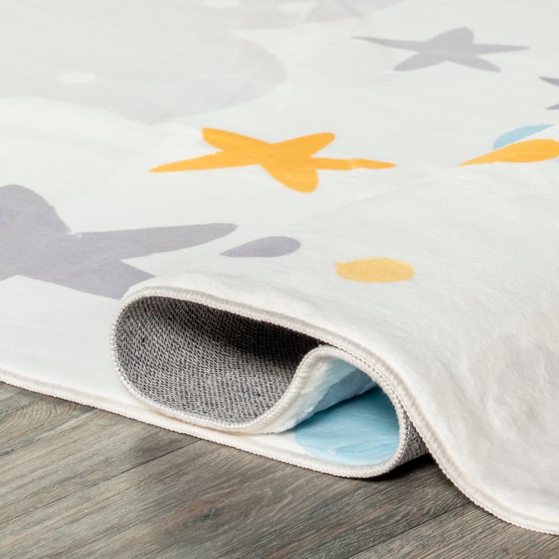 Nuloom Sweet Dreams SpinClean Machine Washable Kids Area Rug