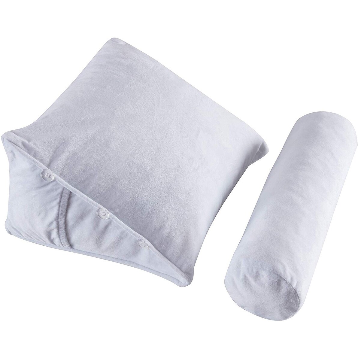 Cheer Collection TV Reading and Wedge Pillow with Detachable 