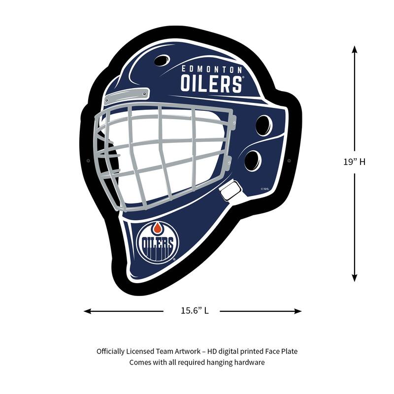 Edmonton Oilers LED Lighted Sign