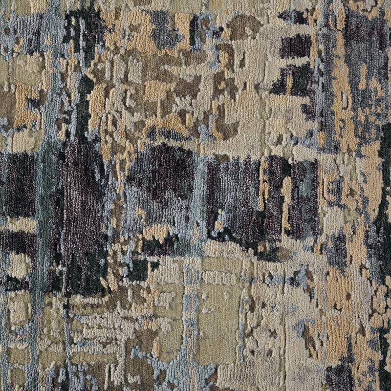 Serena Nania Modern & Contemporary Abstract Hand-Knotted Area Rug