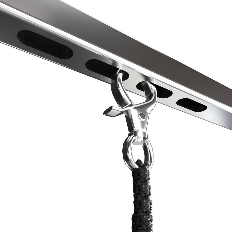 Folding Dog Pet Grooming Table, Stainless Steel Frame Rubber Mat on Board, with Adjustable Arm and Clamps pet dog