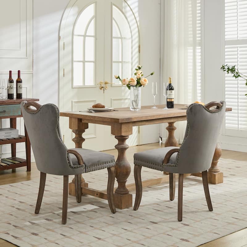 Upholstery Dining Chairs Set of 2