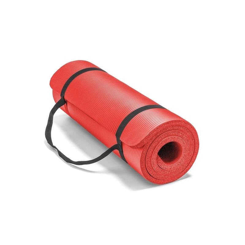 Non-Slip Exercise Pilates Yoga Mat - Red