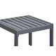 preview thumbnail 6 of 8, Tommy Hilfiger Monterey Outdoor Side Table, Gray Gunmetal