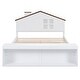 preview thumbnail 18 of 22, Wood Color Full Size House Platform Bed with LED Lights and Storage