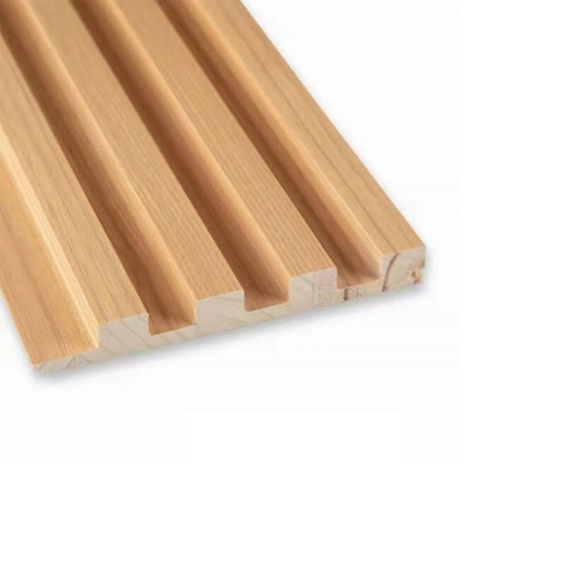 93 in. x 6 in x 0.8 in. Solid Wood Wall Siding Board (Set of 3pc) - 3pc ...
