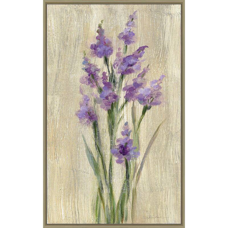 "Farm Flower II" Print on Floating Canvas
