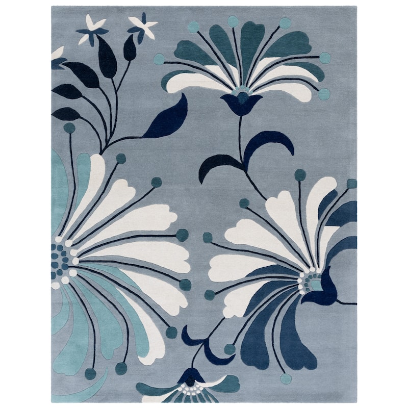 SAFAVIEH, Handmade Soho Renada Floral N.Z. Wool Rug