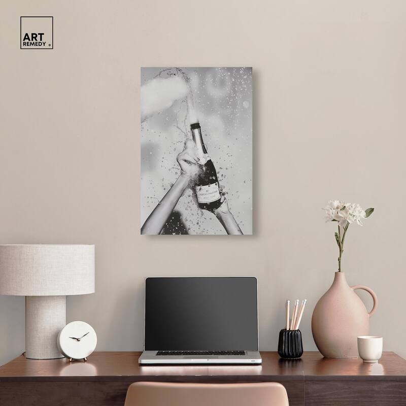 Hold the Moment I Canvas by Art Remedy, Gallery Wrapped