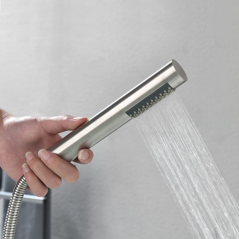 Single Handle Floor Mounted Gooseneck Freestanding Tub Filler