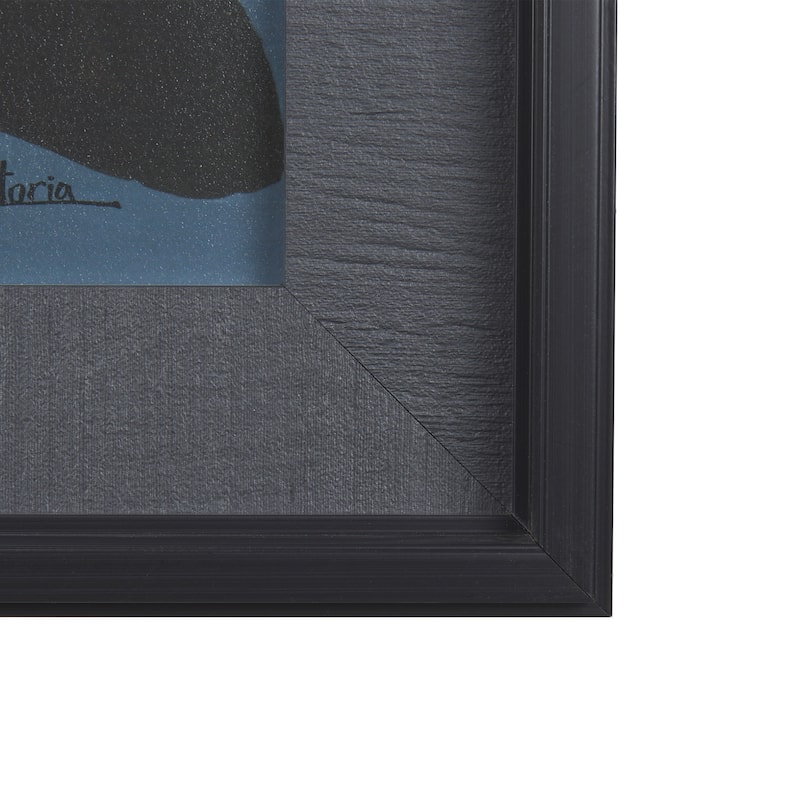 Sea Bay At Night I Framed Art Print