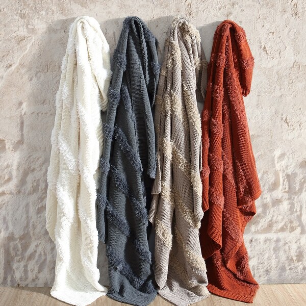 Modern threads hot sale chunky knit throw