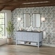 preview thumbnail 45 of 57, Breckenridge 60" Double Vanity, Serenity Blue - 60D