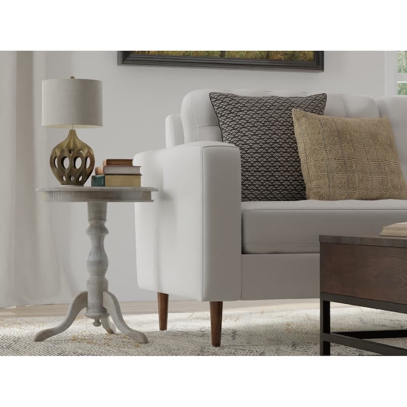 Carolina Living Gilda Side Table - Natural Driftwood