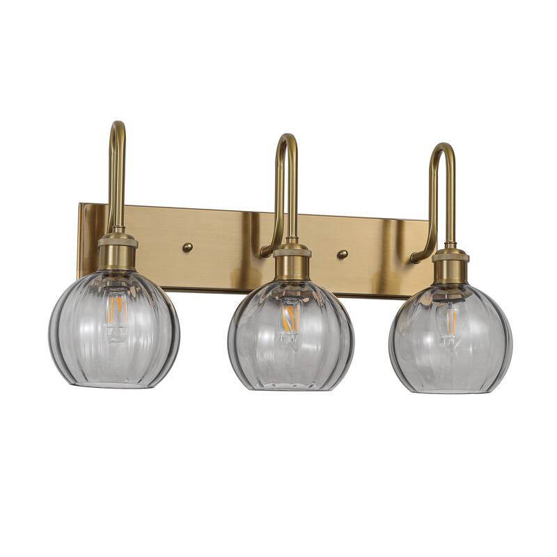 3-Light Dimmable Bathroom Vanity Light