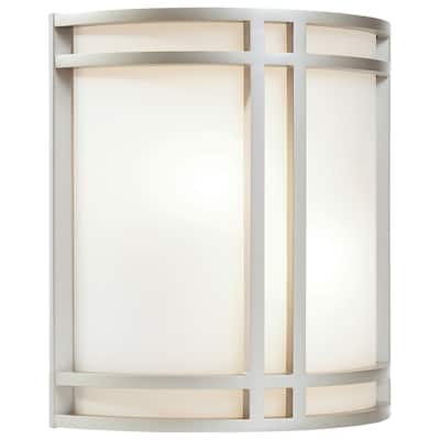 Access Lighting Artemis 2-light Satin Wall Sconce with Opal Glass