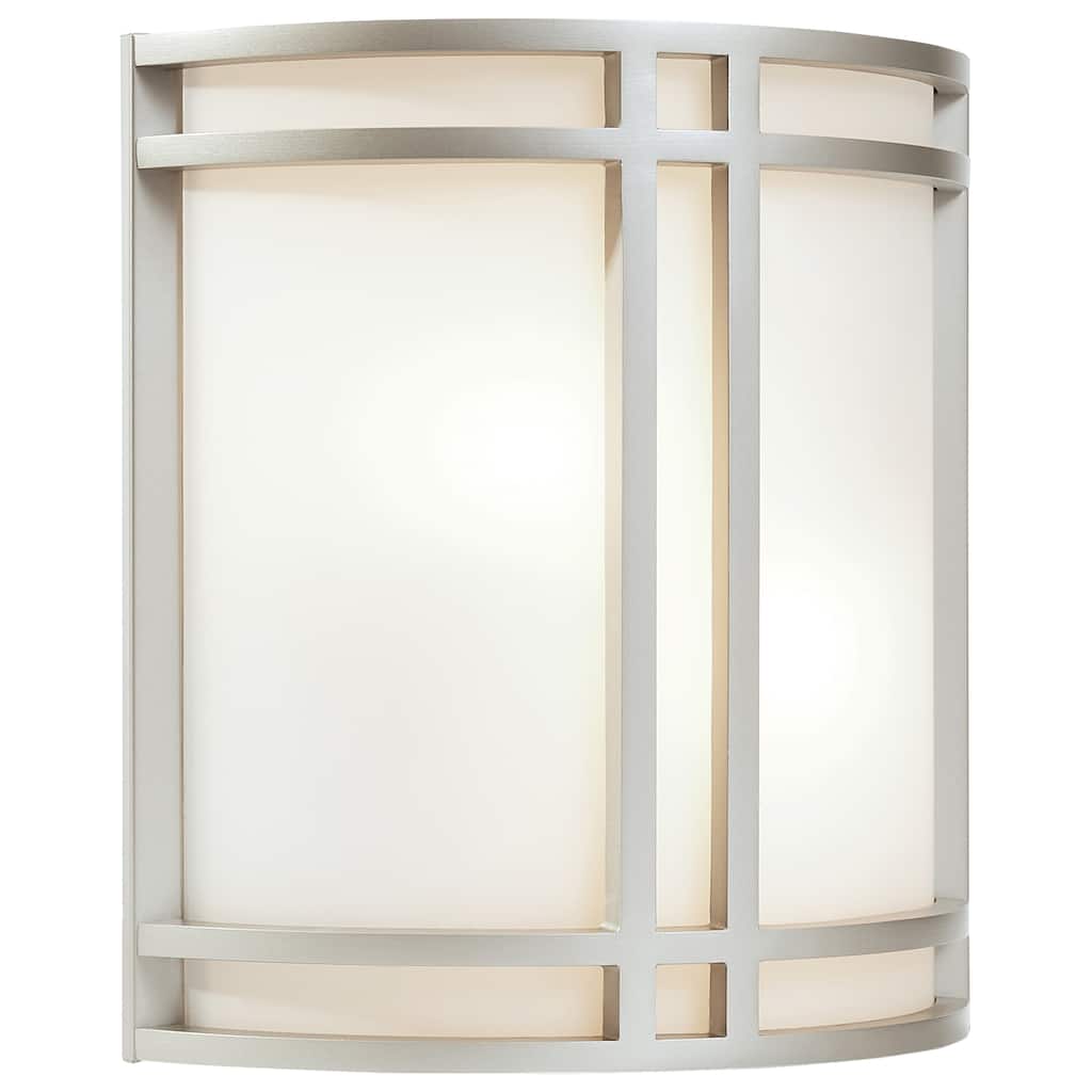 Access Lighting Artemis 2-light Satin Wall Sconce with Opal Glass