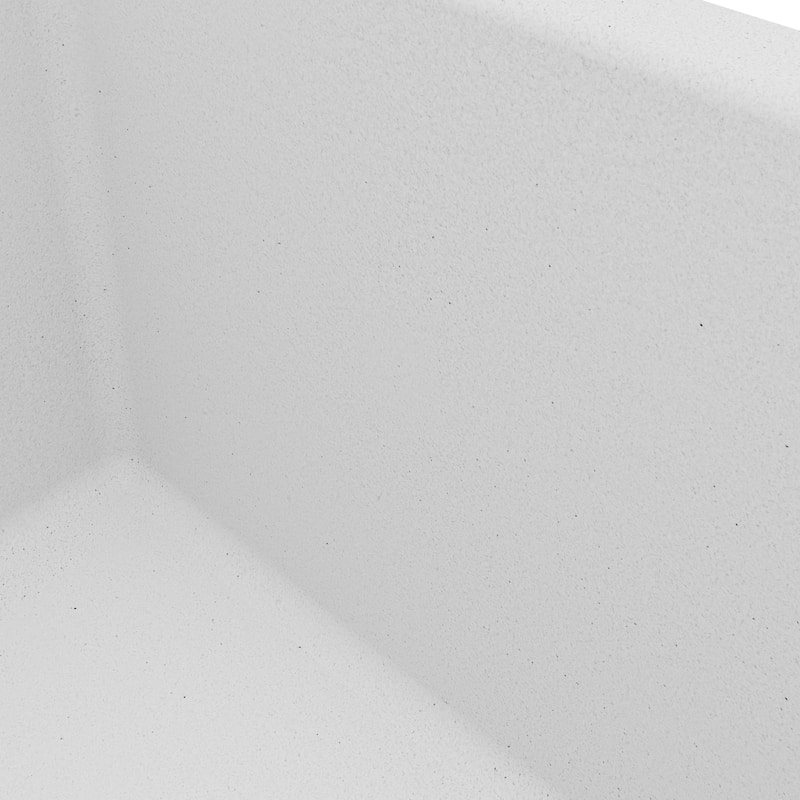 Karran Undermount 24.38 in Single Bowl Quartz Kitchen Sink