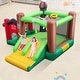 preview thumbnail 18 of 21, Farm Themed 6-in-1 Inflatable Castle with Trampoline