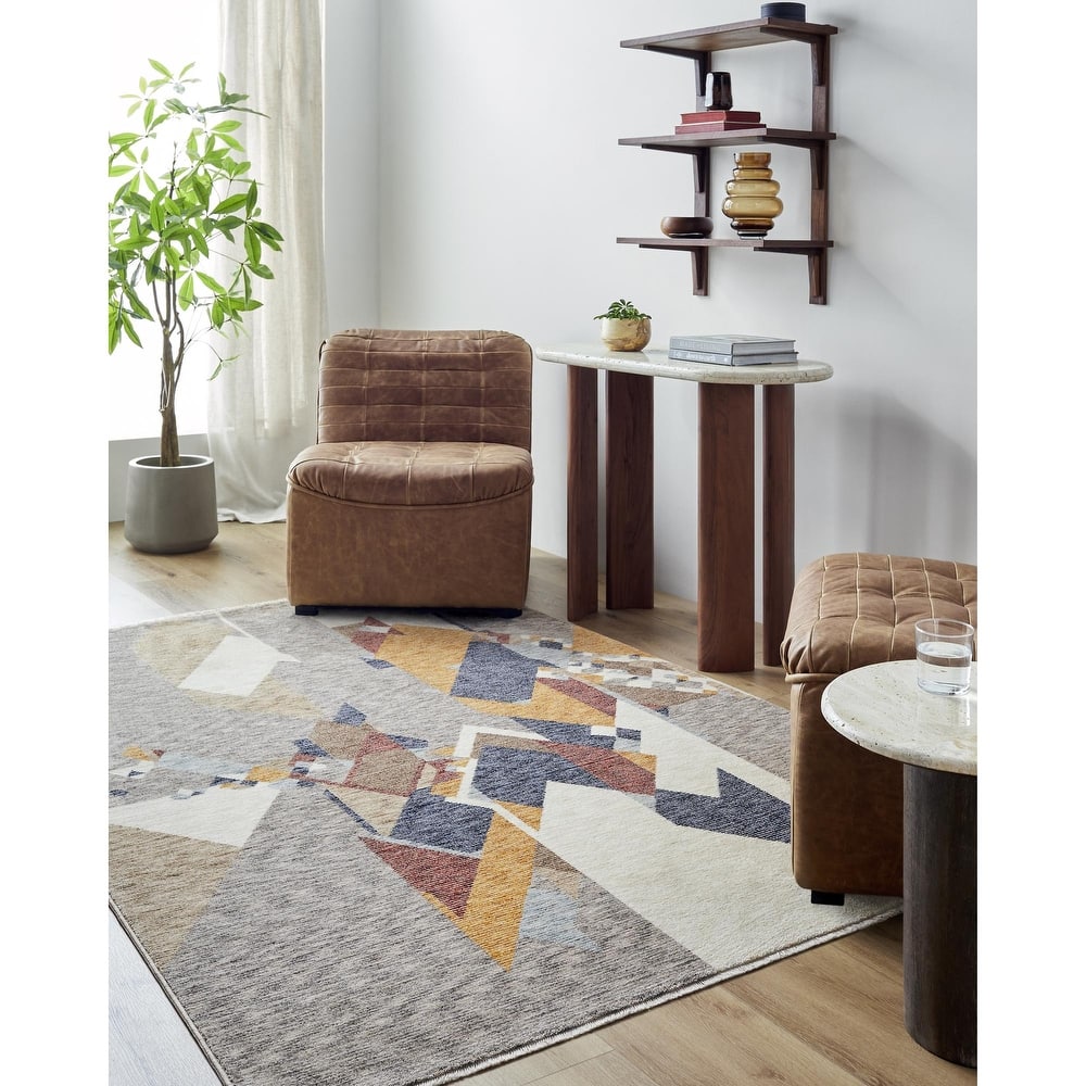 Livabliss Country Usonia Graphic Area Rug