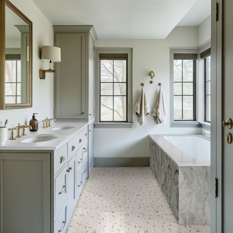 Ackland AKM-P-4X12TLM-CA 4" x 12" Porcelain Wall Tile - Matte Visual -