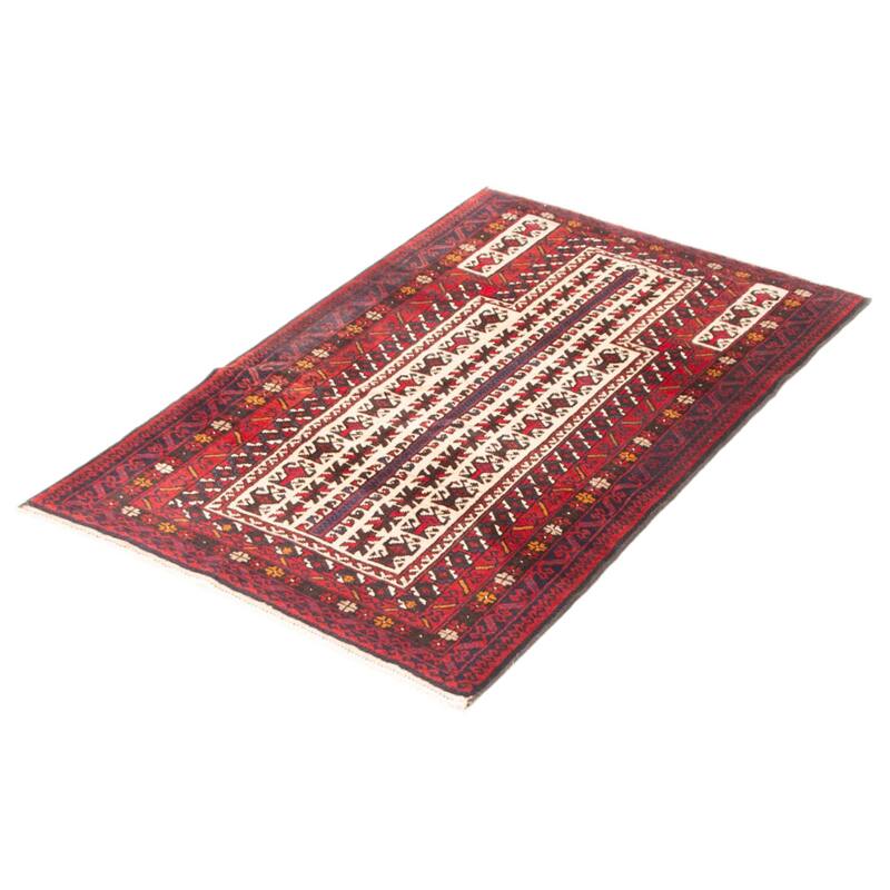 Teimani Beige Rug 3'0" x 5'1" - 3'0 x 5'1