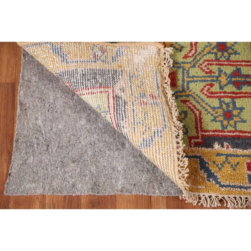 Traditional Kazak Runner Rug Hand-Knotted Wool Carpet - 2'7"x 7'9"
