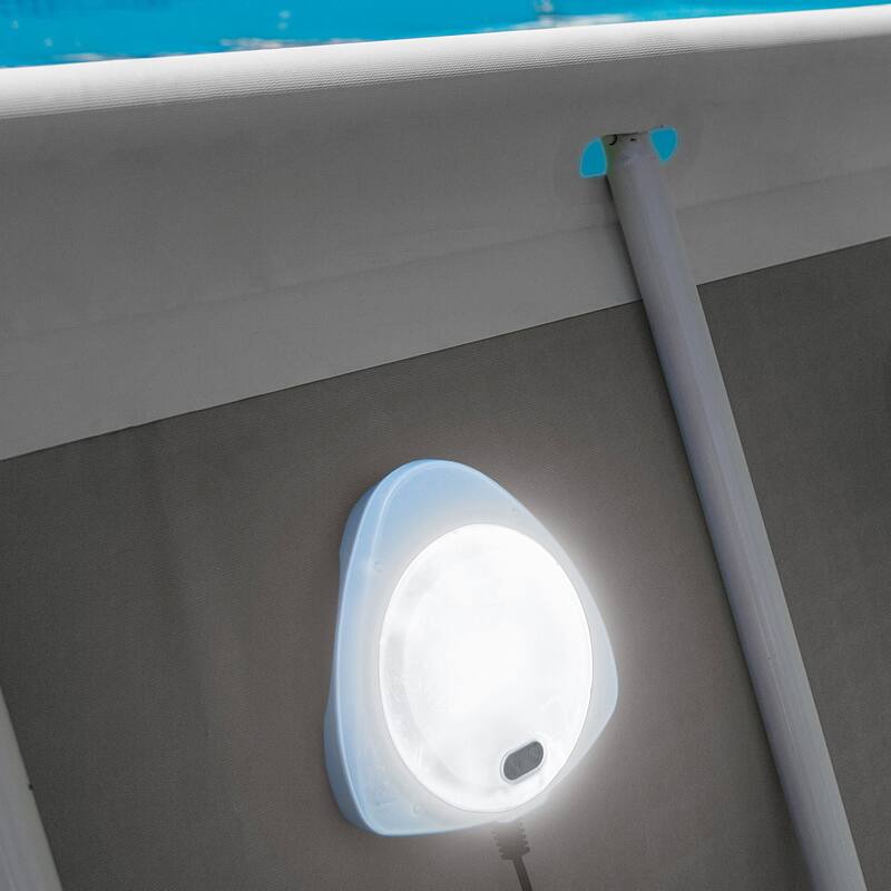 Intex Underwater Multi Color LED Magnetic Above Ground Swimming Pool Wall Light - 3