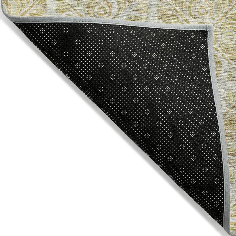 Machine Washable Indoor/ Outdoor Chantille Mosaic Rug