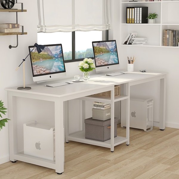 Double desk best sale for sale