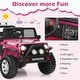 preview thumbnail 32 of 30, 12V Kids Remote Control Electric Ride On Truck Car with Lights and Music - 45" x 28.5" x 28.7" (L x W x H)