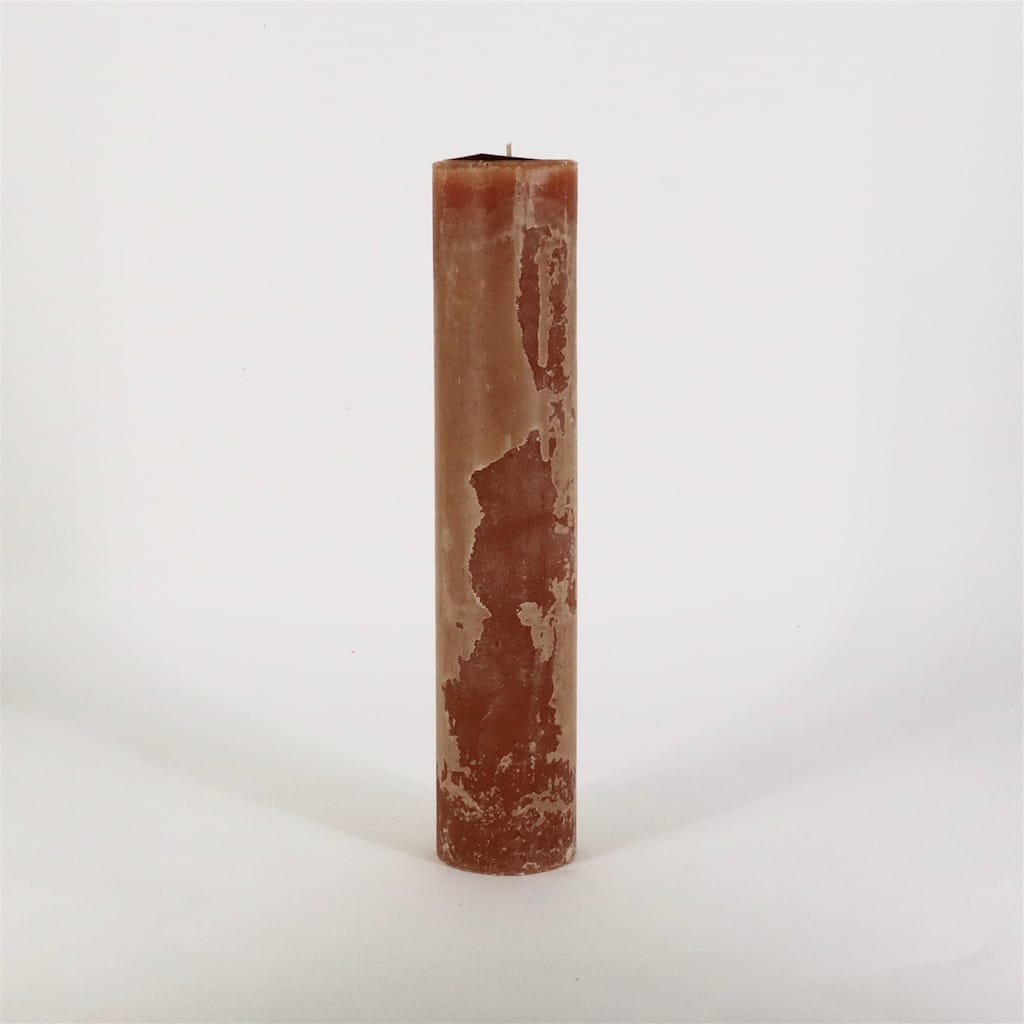 Medium Pillar Candle 2.75"x13.75"H Cognac - Cognac