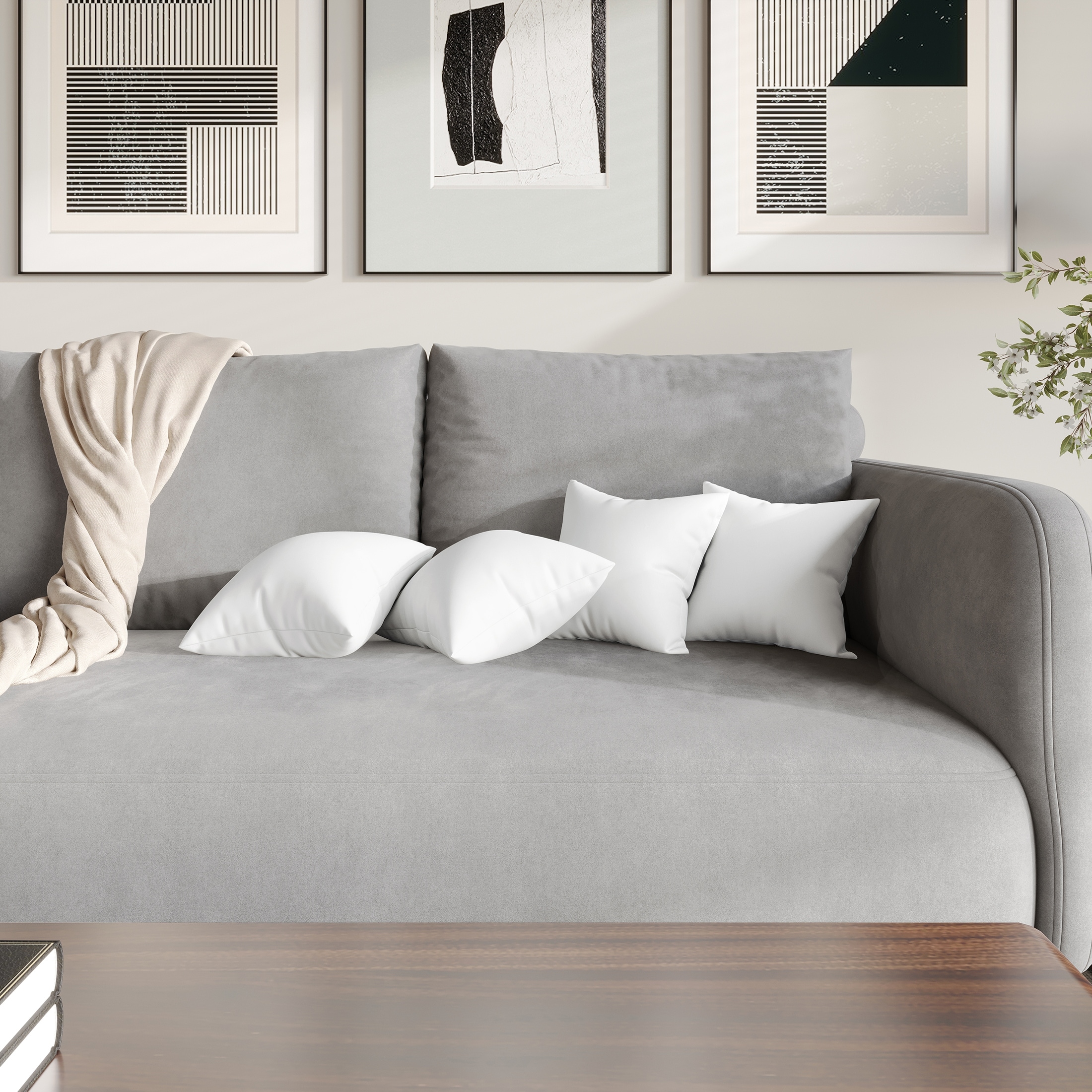 CraftPorch Modern 12-Inch Throw Pillow
