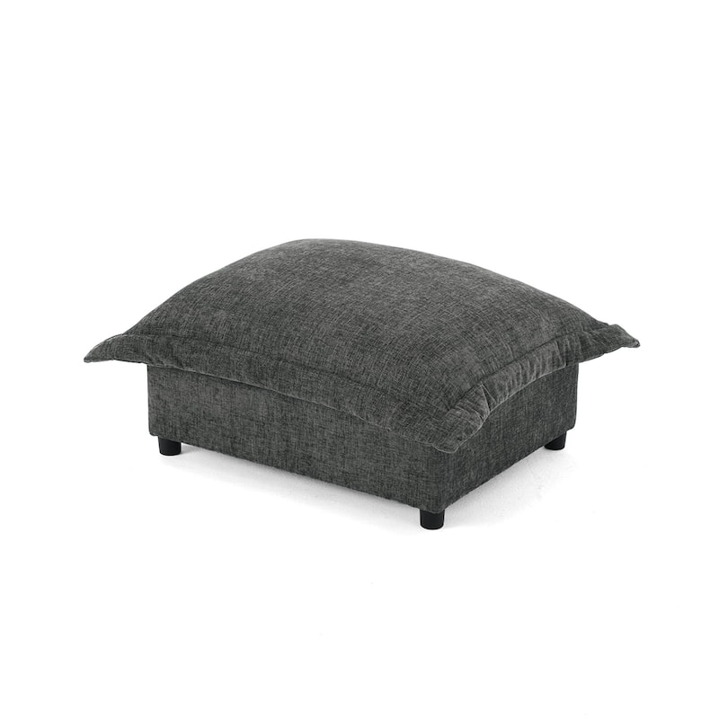 Double Layer Cushion Comfy Cloud Modular Sectional Sofa Couch Ottoman