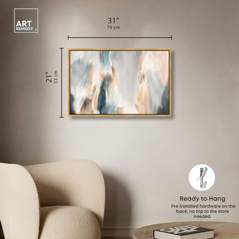 Gilded Gorge III Canvas by Art Remedy