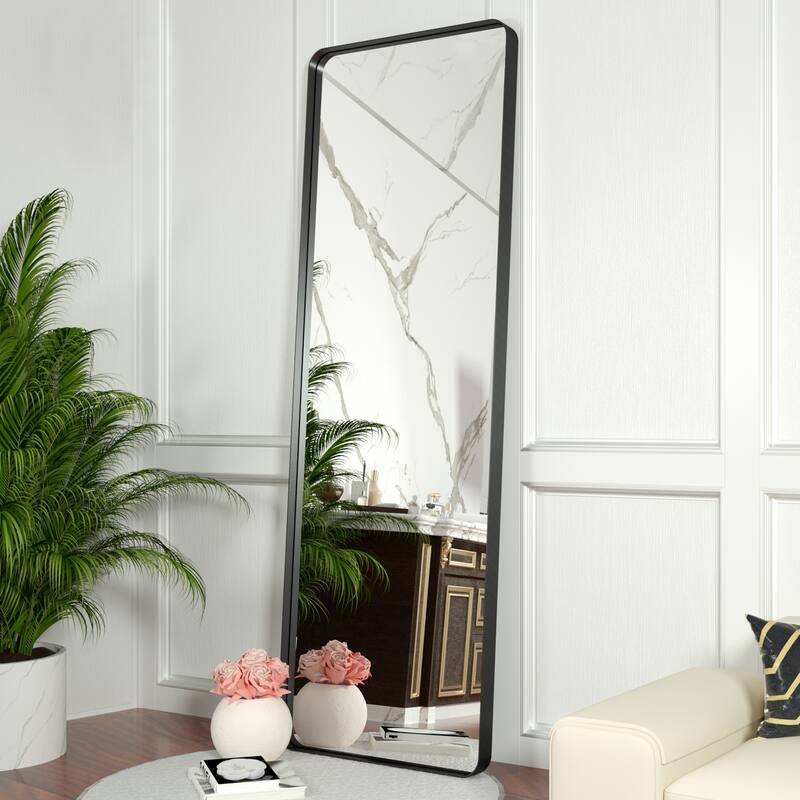 Rectangle Bathroom Mirror for Vanity Wall Mounted Vertical Horizontal Makeup Mirror