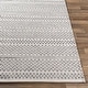 preview thumbnail 3 of 15, Livabliss Peggie Moroccan Chevron Cotton Area Rug