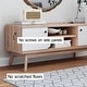 preview thumbnail 3 of 22, Living Skog TV Stand console for TV's up to 50'' Mid-century Modern Scandinavian