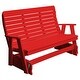 preview thumbnail 2 of 12, Poly 4' Winston Glider Bright Red