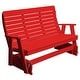 preview thumbnail 10 of 12, Poly 5' Winston Glider Bright Red