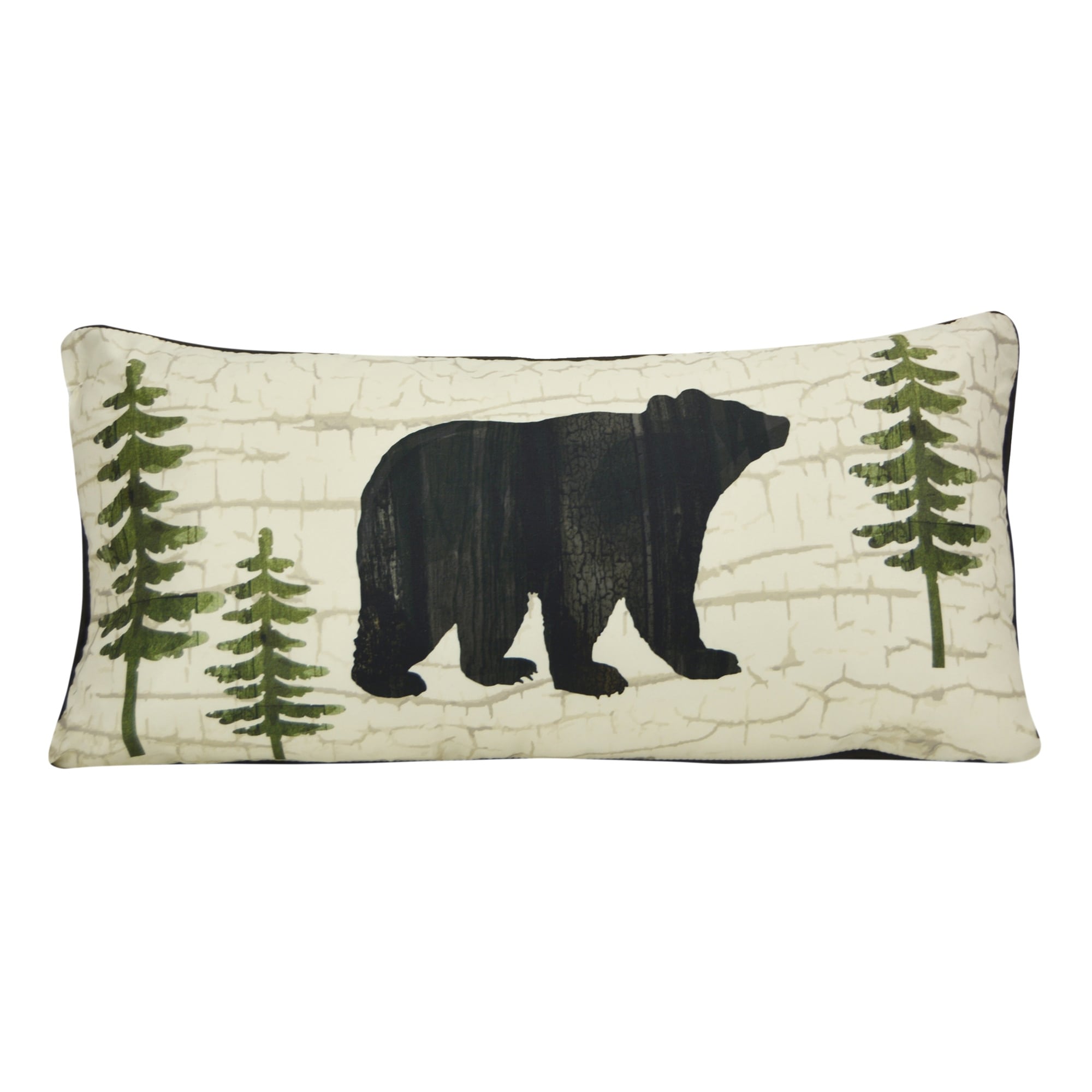 Donna Sharp Painted Bear "Bear" Decorative Pillow