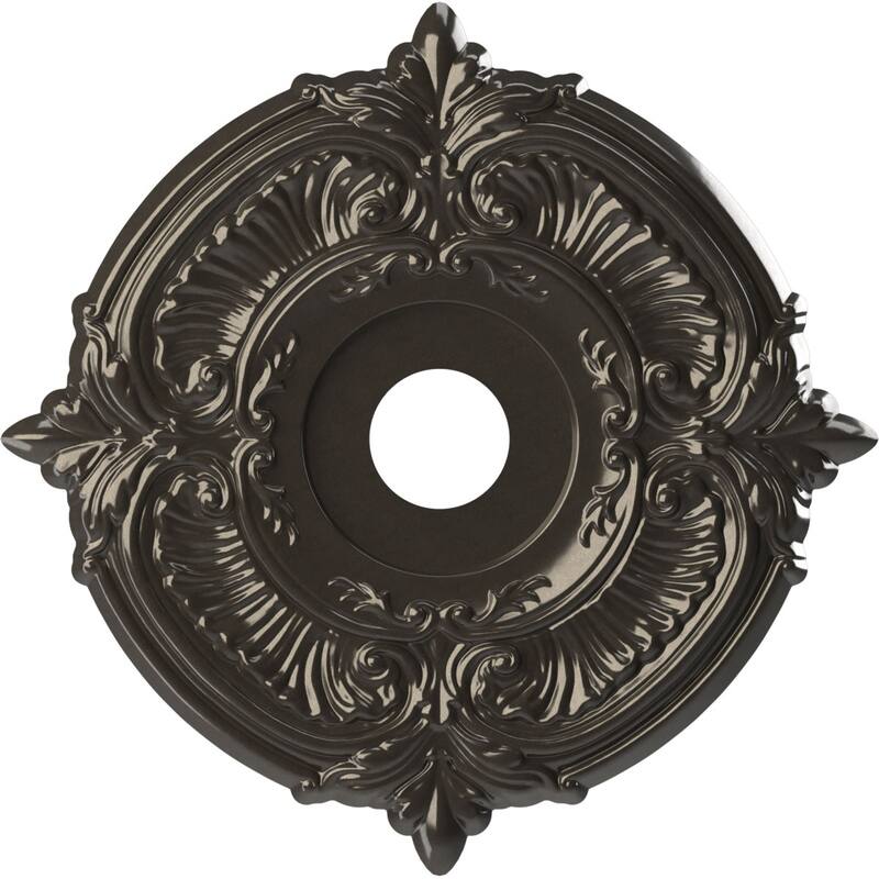 3 1/2" Inside Diameter - Attica Thermoformed PVC Ceiling Medallion