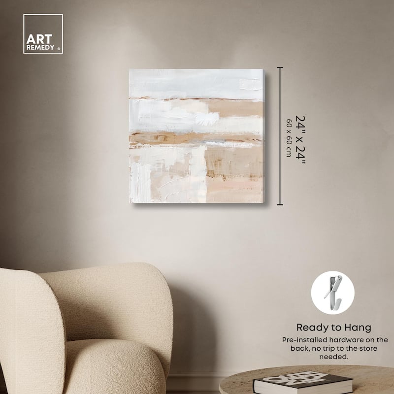 Sediment Planes I Canvas by Art Remedy, Gallery Wrapped