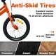 preview thumbnail 14 of 18, 16 Inch Road City Bike For Toddlers Kids, Steel Frame Road Bike With Training Wheels, Lightweight Kids City Bike